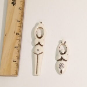 Bone Goddess Pendant
